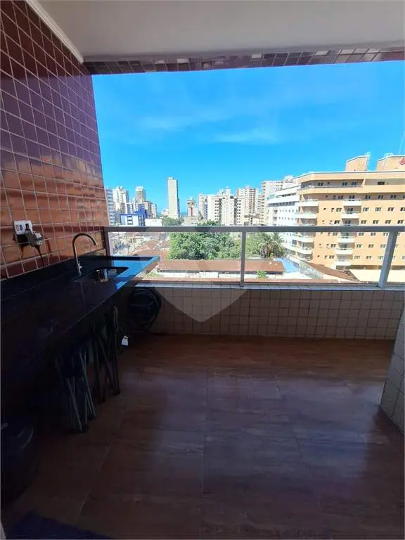 Apartamento para Venda em Praia Grande, Campo aviação, 2 dormitórios, 1 suíte, 2 banheiros, 1 vaga