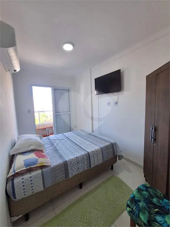 Apartamento para Venda em Praia Grande, Campo aviação, 2 dormitórios, 1 suíte, 2 banheiros, 1 vaga