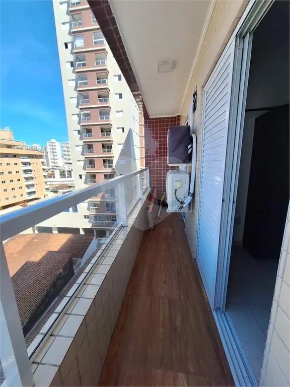 Apartamento para Venda em Praia Grande, Campo aviação, 2 dormitórios, 1 suíte, 2 banheiros, 1 vaga