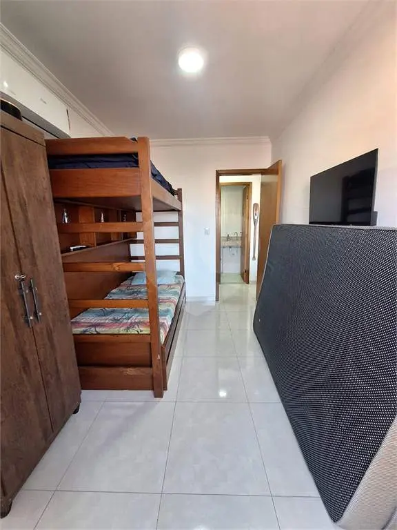 Apartamento para Venda em Praia Grande, Campo aviação, 2 dormitórios, 1 suíte, 2 banheiros, 1 vaga