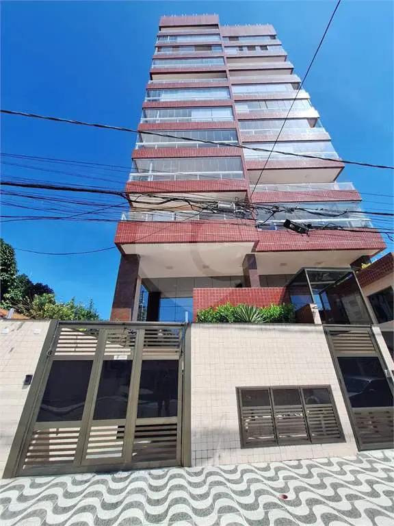 Apartamento para Venda em Praia Grande, Campo aviação, 2 dormitórios, 1 suíte, 2 banheiros, 1 vaga