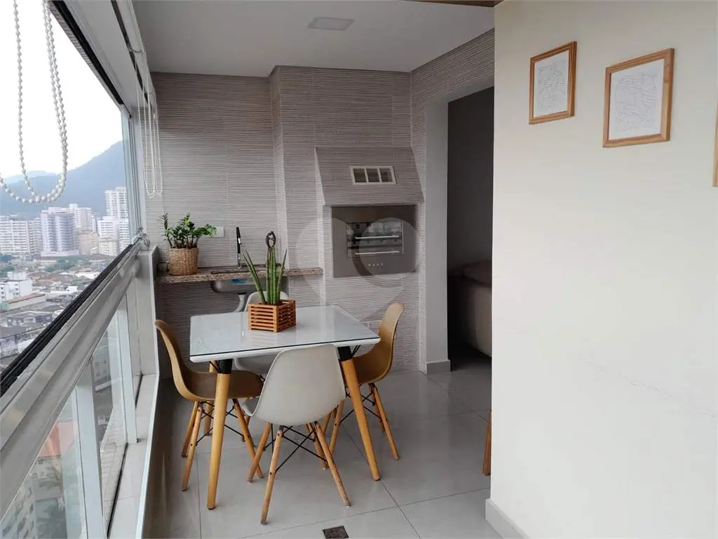 Apartamento para Venda em Praia Grande, Boqueirão, 2 dormitórios, 1 suíte, 2 banheiros, 1 vaga