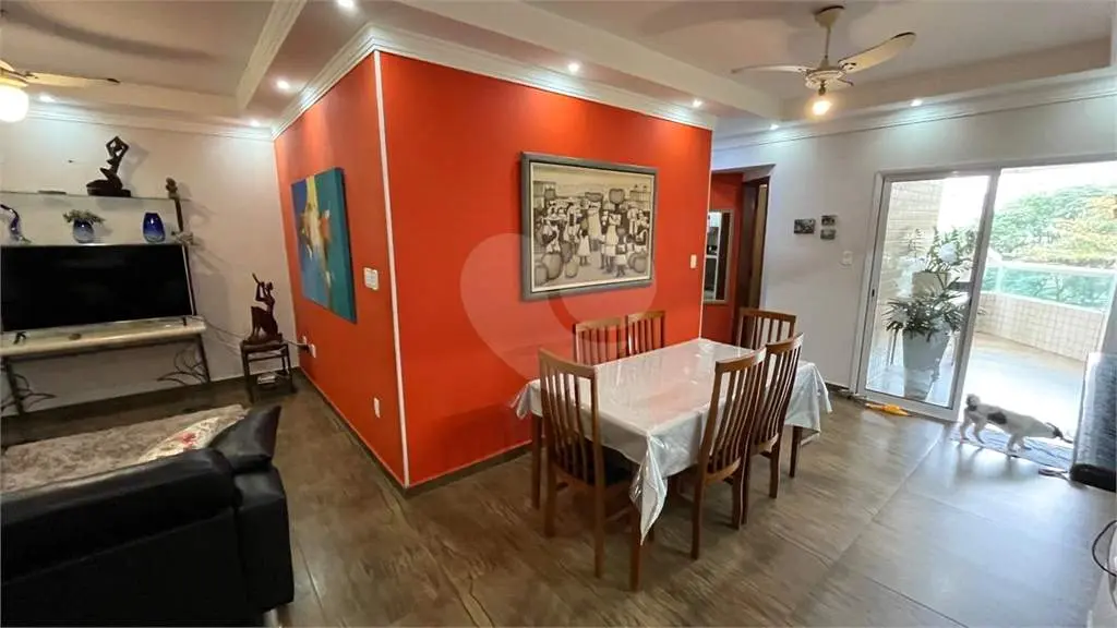 Apartamento para Venda em Praia Grande, Vila Tupi, 2 dormitórios, 1 suíte, 2 banheiros, 1 vaga