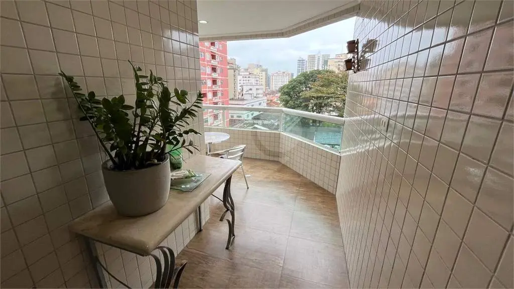 Apartamento para Venda em Praia Grande, Vila Tupi, 2 dormitórios, 1 suíte, 2 banheiros, 1 vaga
