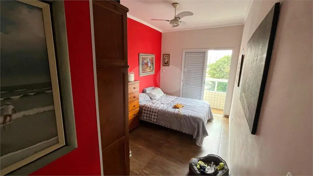 Apartamento para Venda em Praia Grande, Vila Tupi, 2 dormitórios, 1 suíte, 2 banheiros, 1 vaga