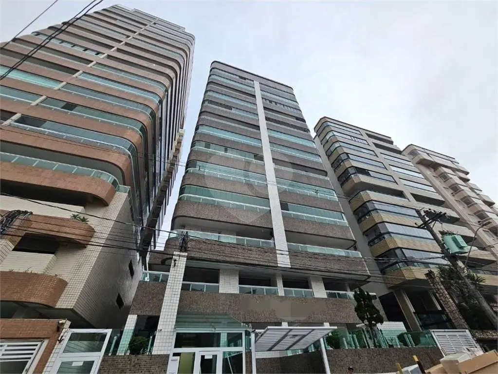 Apartamento para Venda em Praia Grande, Vila Guilhermina, 2 dormitórios, 1 suíte, 2 banheiros, 2 vagas