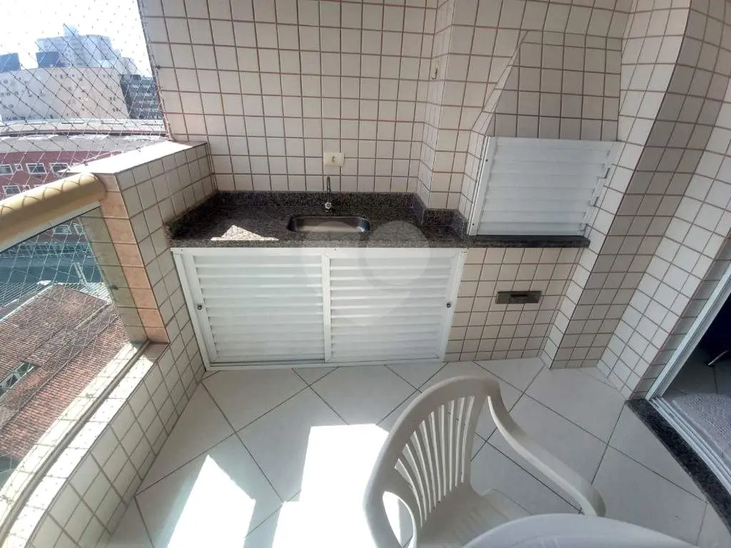 Apartamento para Venda em Praia Grande, Vila Tupi, 2 dormitórios, 1 suíte, 1 banheiro, 1 vaga