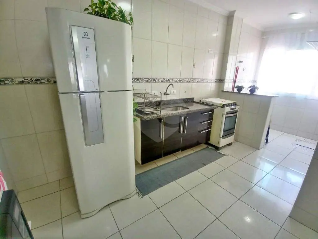 Apartamento para Venda em Praia Grande, Vila Tupi, 2 dormitórios, 1 suíte, 1 banheiro, 1 vaga