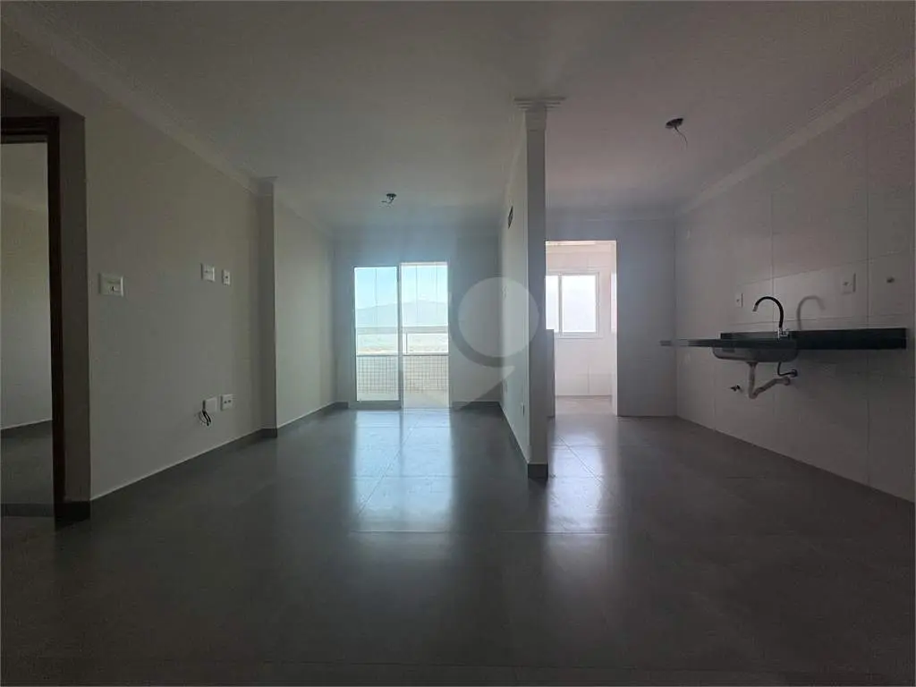 Apartamento para Venda em Praia Grande, Real, 1 dormitório, 1 banheiro, 1 vaga