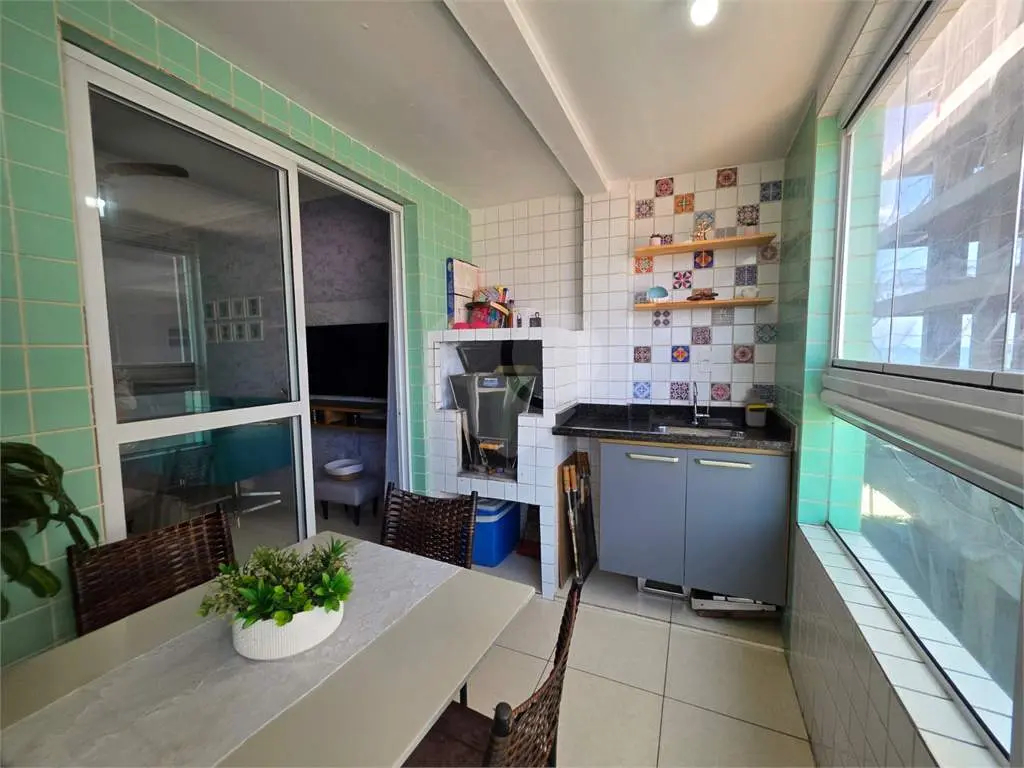 Apartamento para Venda em Praia Grande, Jardim Real, 2 dormitórios, 1 suíte, 2 banheiros, 1 vaga