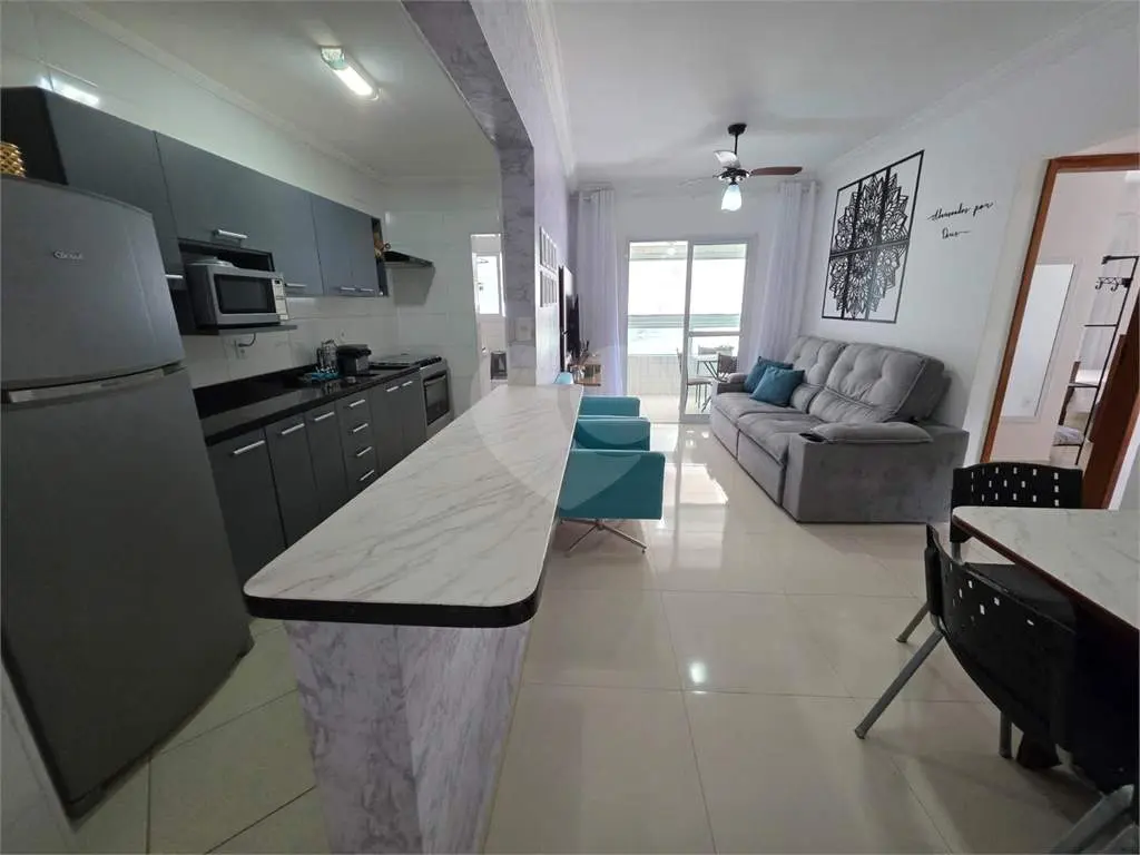 Apartamento para Venda em Praia Grande, Jardim Real, 2 dormitórios, 1 suíte, 2 banheiros, 1 vaga