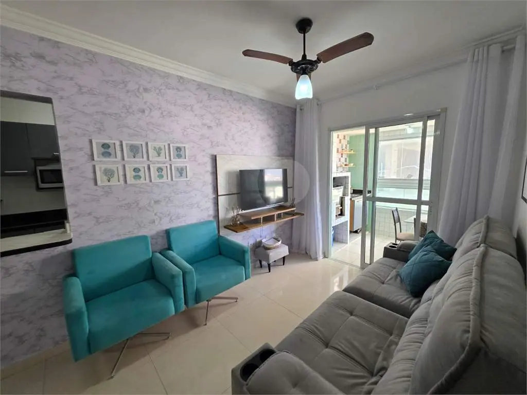 Apartamento para Venda em Praia Grande, Jardim Real, 2 dormitórios, 1 suíte, 2 banheiros, 1 vaga