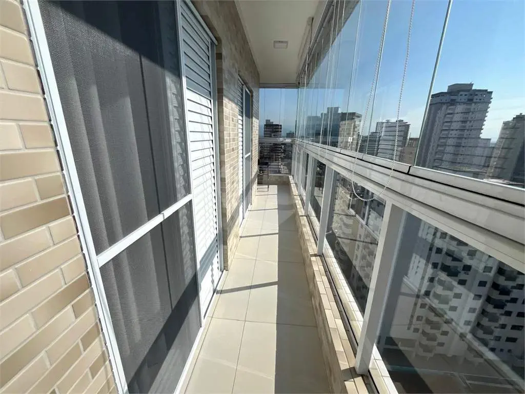 Apartamento para Venda em Praia Grande, Vila Guilhermina, 3 dormitórios, 3 suítes, 4 banheiros, 2 vagas