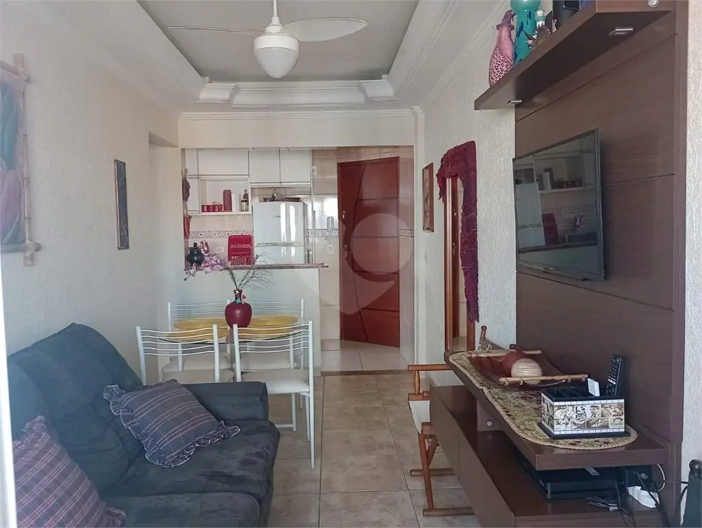 Apartamento para Venda em Praia Grande, Cidade Ocian, 1 dormitório, 1 suíte, 1 banheiro, 1 vaga