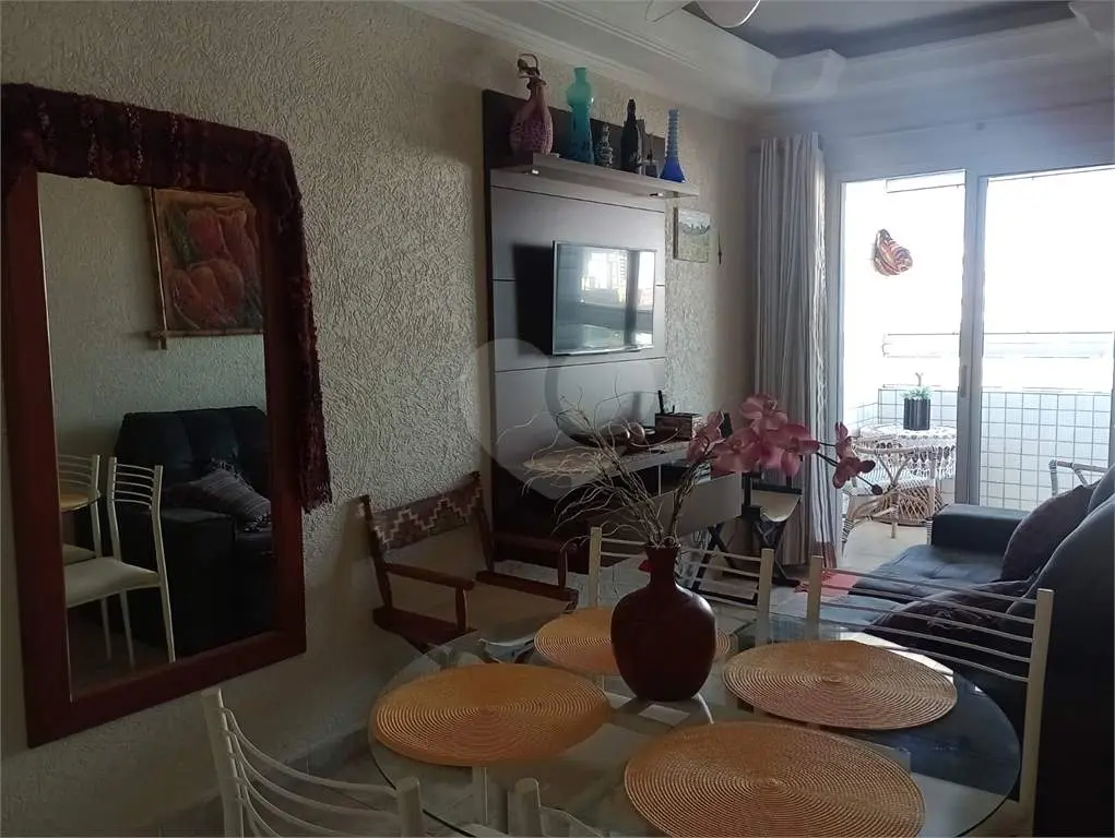 Apartamento para Venda em Praia Grande, Cidade Ocian, 1 dormitório, 1 suíte, 1 banheiro, 1 vaga
