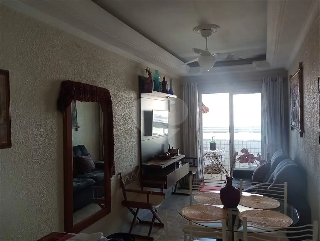 Apartamento para Venda em Praia Grande, Cidade Ocian, 1 dormitório, 1 suíte, 1 banheiro, 1 vaga