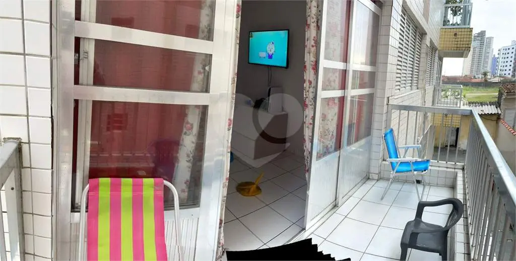 Apartamento para Venda em Praia Grande, Caiçara, 1 dormitório, 1 banheiro, 1 vaga