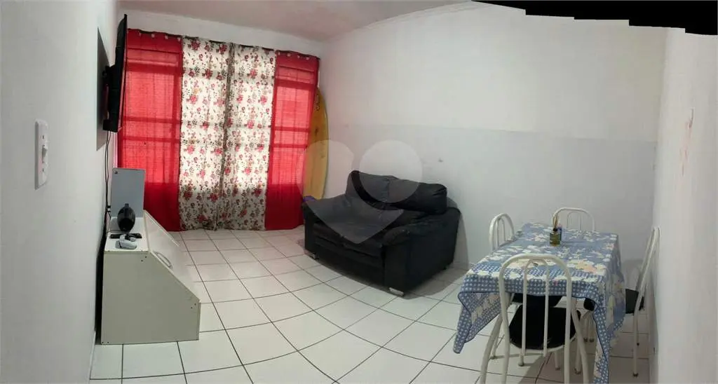 Apartamento para Venda em Praia Grande, Caiçara, 1 dormitório, 1 banheiro, 1 vaga