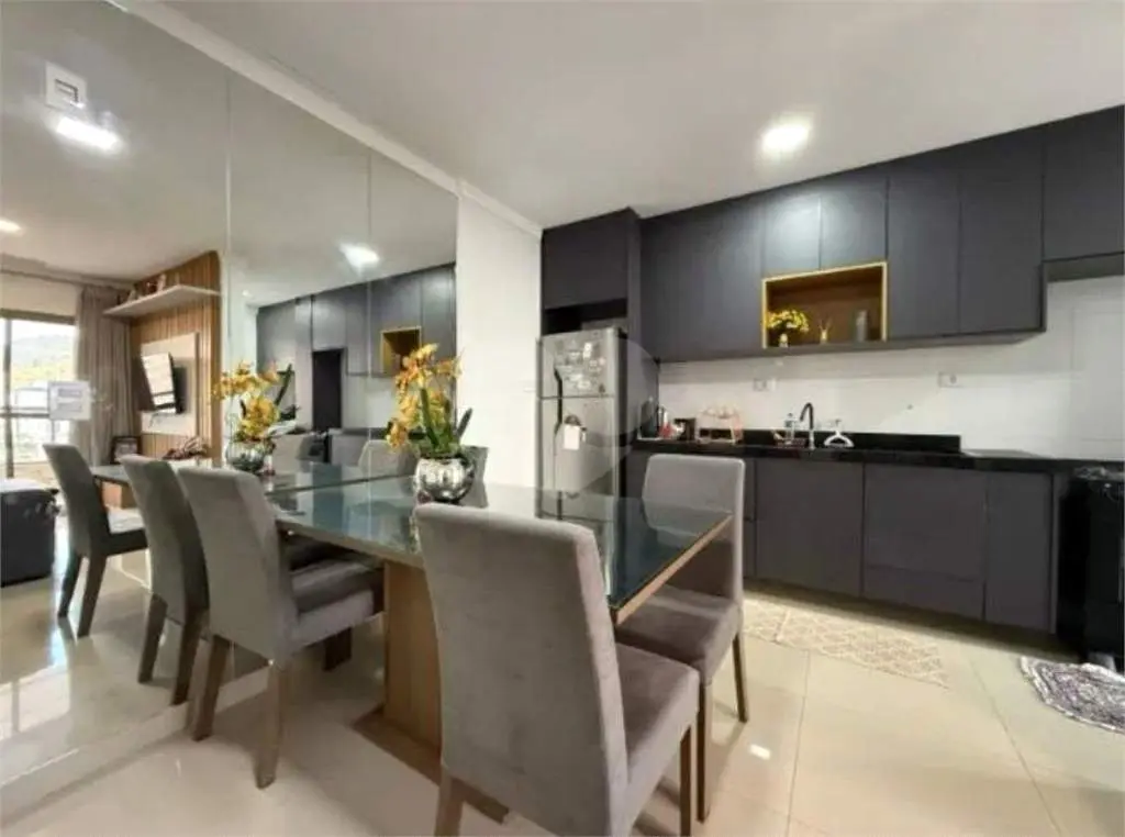 Apartamento para Venda em Praia Grande, Boqueirão, 2 dormitórios, 1 suíte, 2 banheiros, 1 vaga