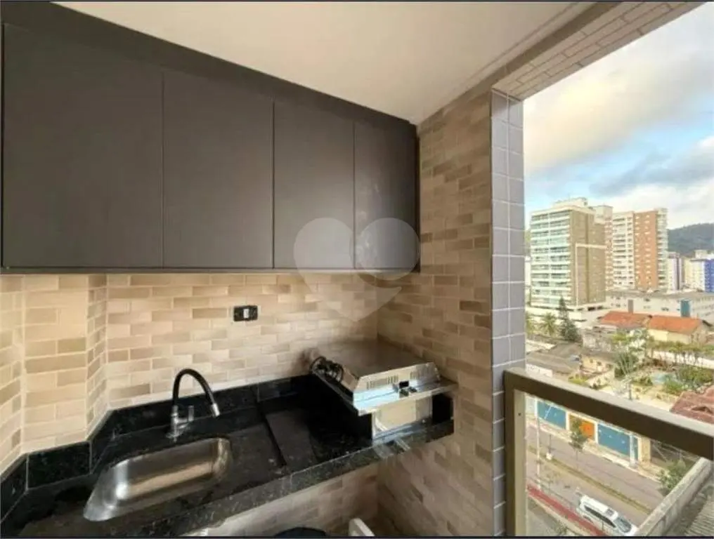 Apartamento para Venda em Praia Grande, Boqueirão, 2 dormitórios, 1 suíte, 2 banheiros, 1 vaga