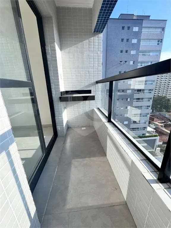 Apartamento para Venda em Praia Grande, Caiçara, 1 dormitório, 1 banheiro, 1 vaga