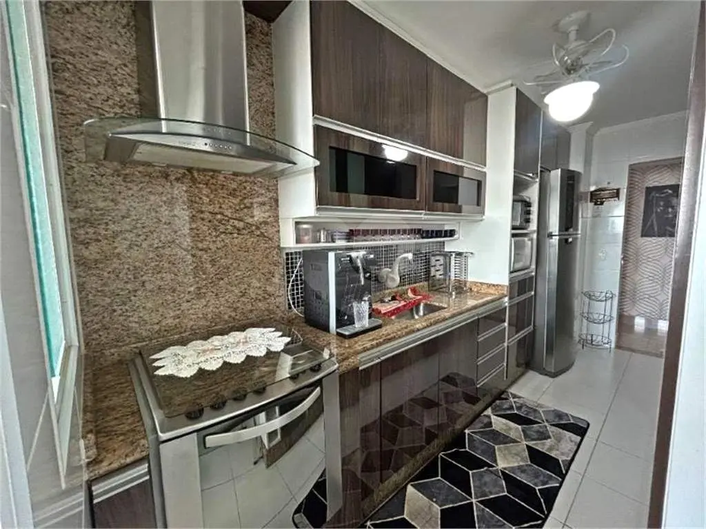 Apartamento para Venda em Praia Grande, Boqueirão, 2 dormitórios, 1 suíte, 2 banheiros, 2 vagas