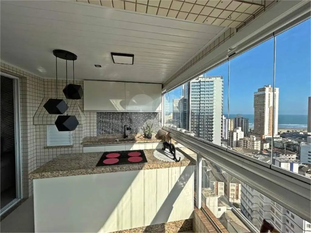 Apartamento para Venda em Praia Grande, Boqueirão, 2 dormitórios, 1 suíte, 2 banheiros, 2 vagas