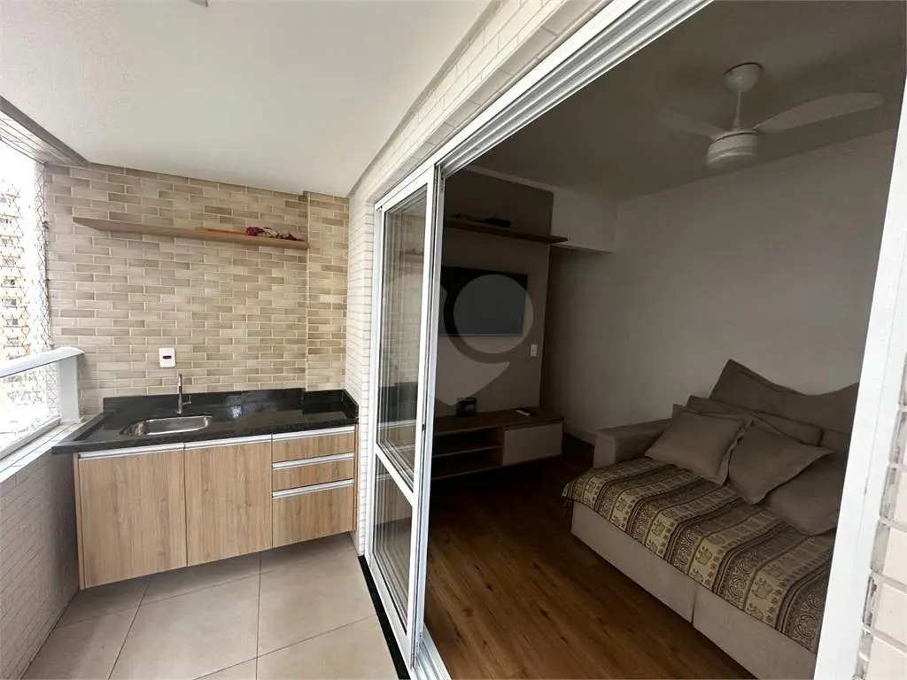 Apartamento para Venda em Praia Grande, Guilhermina, 1 dormitório, 1 banheiro, 1 vaga