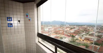 Apartamento para Venda em Praia Grande, Maracanã, 1 dormitório, 1 banheiro, 1 vaga