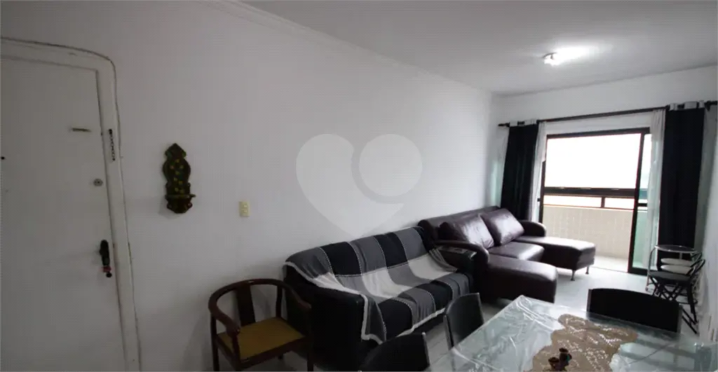 Apartamento para Venda em Praia Grande, Maracanã, 1 dormitório, 1 banheiro, 1 vaga