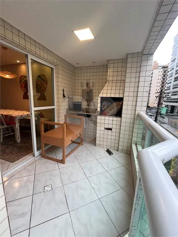 Apartamento para Venda em Praia Grande, Ocian, 3 dormitórios, 1 suíte, 2 banheiros, 2 vagas