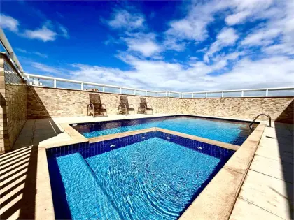 Apartamento para Venda em Praia Grande, Guilhermina, 2 dormitórios, 2 suítes, 2 banheiros, 2 vagas