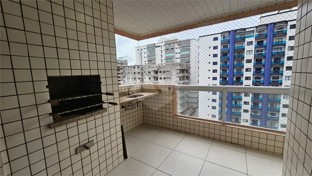 Apartamento para Venda em Praia Grande, Guilhermina, 3 dormitórios, 3 suítes, 4 banheiros, 2 vagas