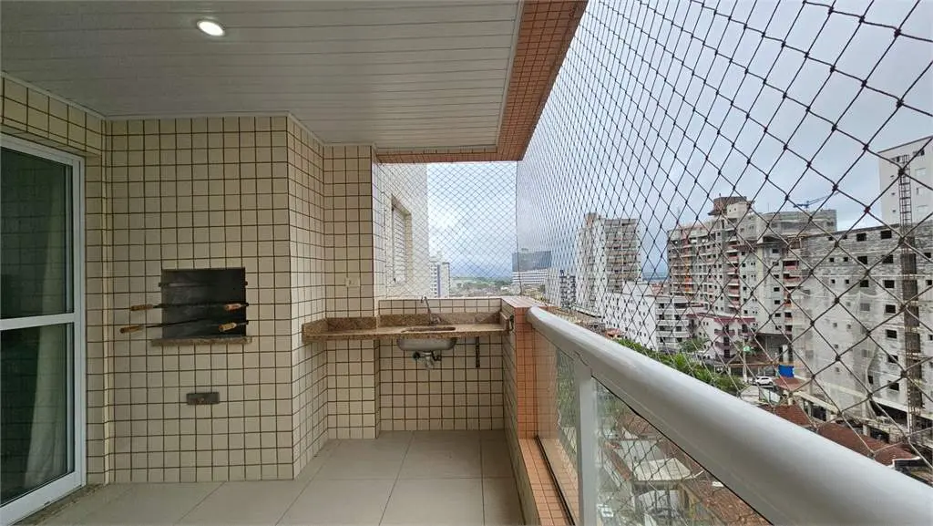 Apartamento para Venda em Praia Grande, Guilhermina, 3 dormitórios, 3 suítes, 4 banheiros, 2 vagas