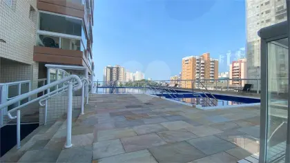 Apartamento para Venda em Praia Grande, Guilhermina, 3 dormitórios, 3 suítes, 4 banheiros, 2 vagas