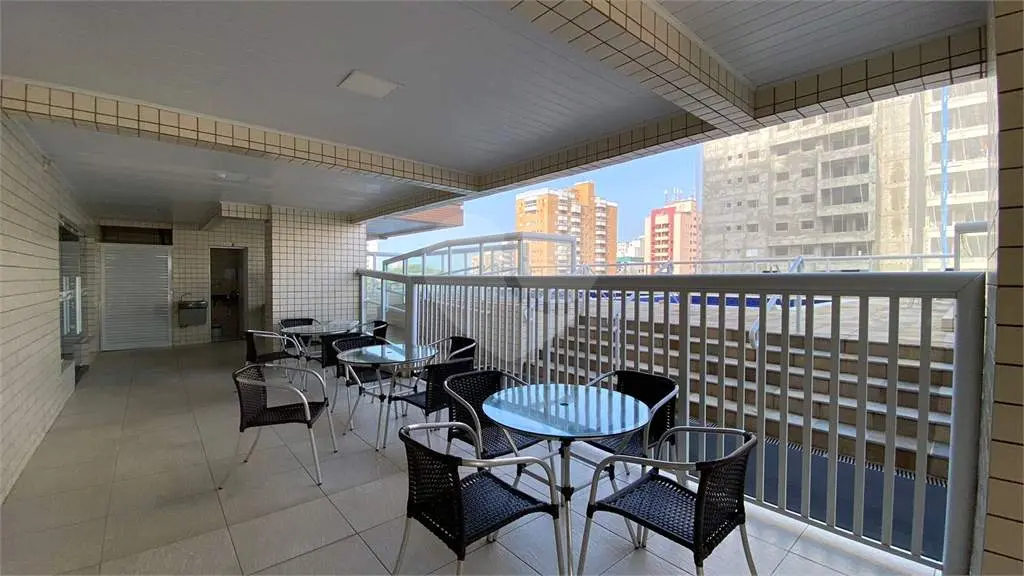 Apartamento para Venda em Praia Grande, Guilhermina, 3 dormitórios, 3 suítes, 4 banheiros, 2 vagas