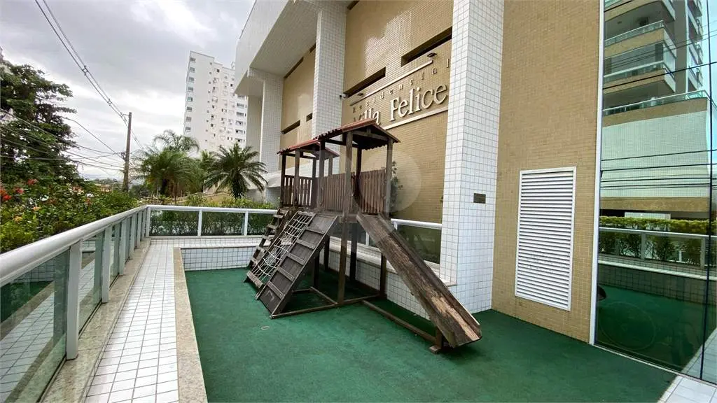 Apartamento para Venda em Praia Grande, Vila Guilhermina, 2 dormitórios, 1 suíte, 1 banheiro, 1 vaga