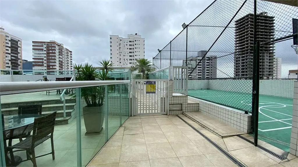 Apartamento para Venda em Praia Grande, Vila Guilhermina, 2 dormitórios, 1 suíte, 1 banheiro, 1 vaga