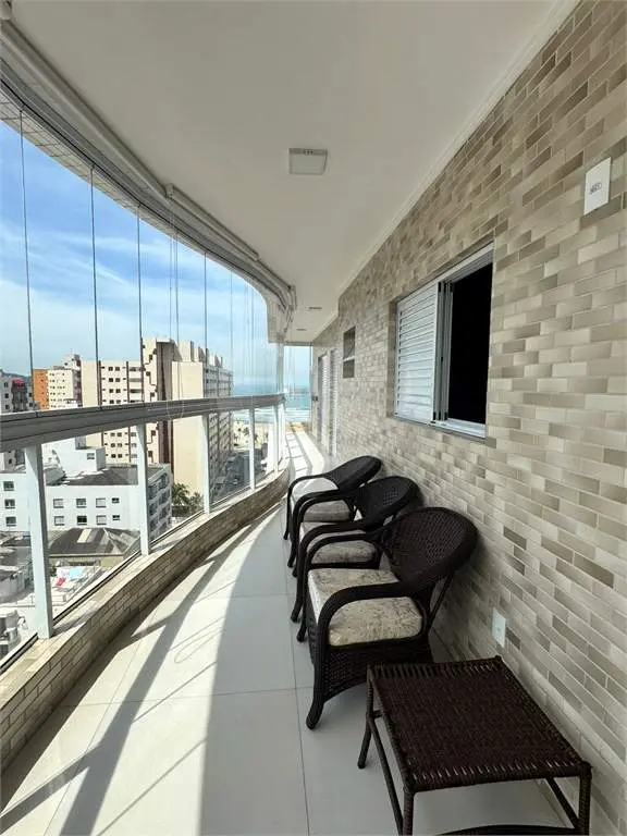Apartamento para Venda em Praia Grande, Vila Guilhermina, 3 dormitórios, 3 suítes, 4 banheiros, 2 vagas