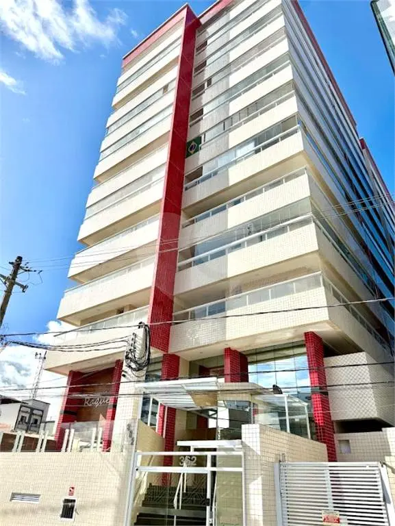 Apartamento para Venda em Praia Grande, Campo aviação, 2 dormitórios, 1 suíte, 2 banheiros, 1 vaga