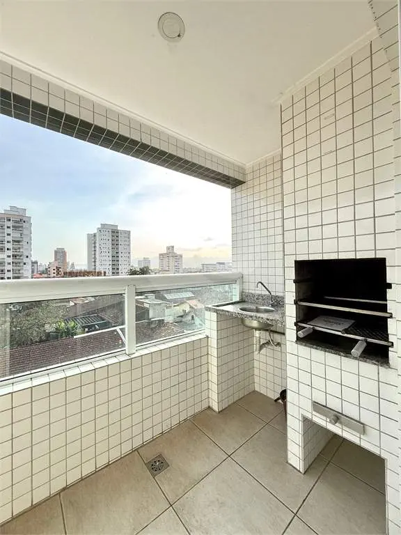 Apartamento para Venda em Praia Grande, Guilhermina, 1 dormitório, 1 banheiro, 1 vaga
