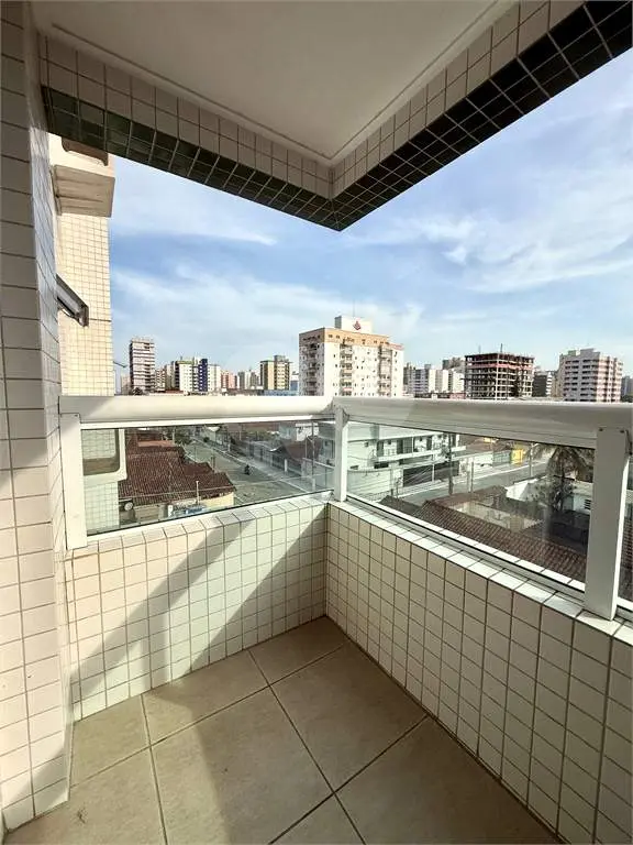 Apartamento para Venda em Praia Grande, Guilhermina, 1 dormitório, 1 banheiro, 1 vaga