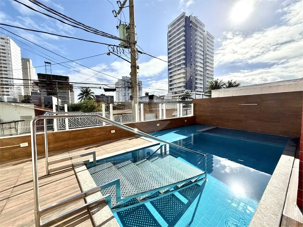Apartamento para Venda em Praia Grande, Campo aviação, 2 dormitórios, 1 suíte, 2 banheiros, 1 vaga