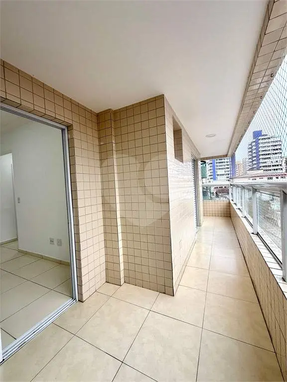 Apartamento para Venda em Praia Grande, Campo aviação, 2 dormitórios, 1 suíte, 2 banheiros, 1 vaga