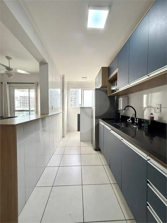 Apartamento para Venda em Praia Grande, Guilhermina, 1 dormitório, 1 banheiro, 1 vaga