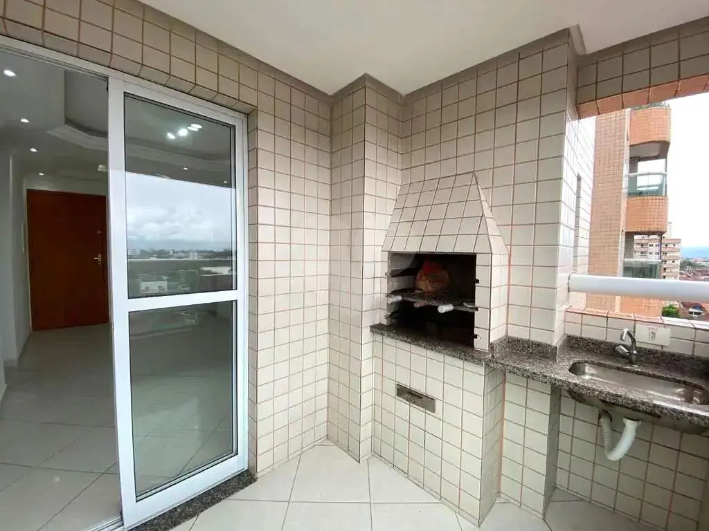 Apartamento para Venda em Praia Grande, Aviação, 1 dormitório, 1 banheiro, 1 vaga
