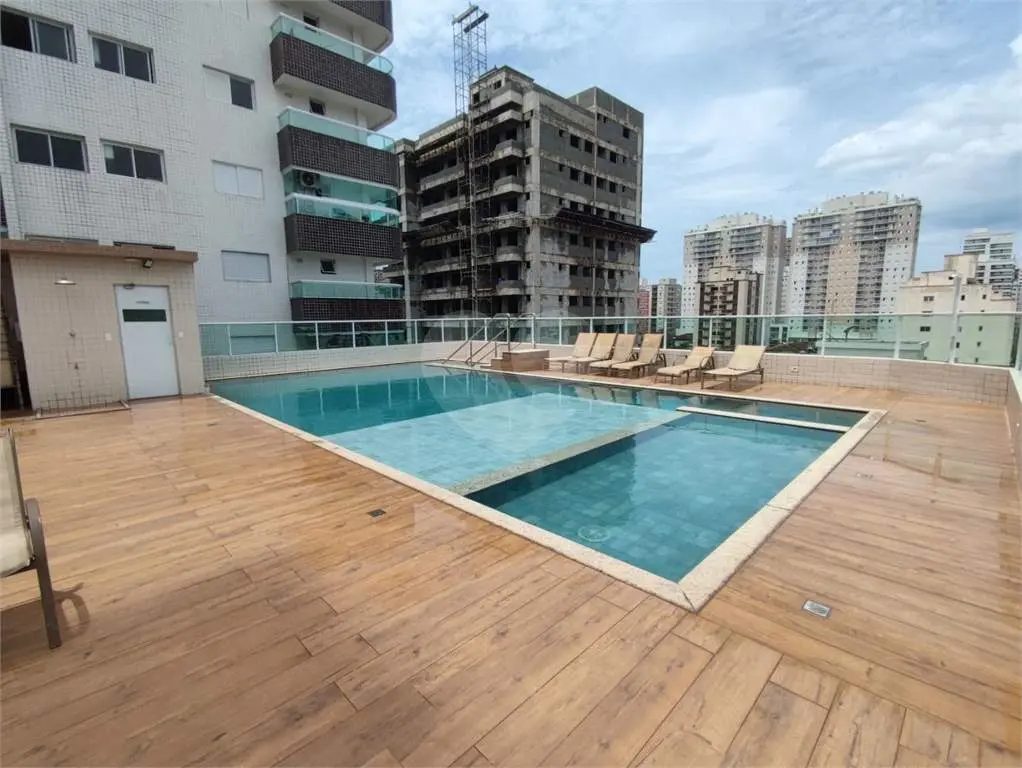 Apartamento para Venda em Praia Grande, Ocian, 2 dormitórios, 1 suíte, 2 banheiros, 2 vagas