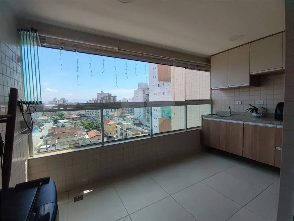 Apartamento para Venda em Praia Grande, Ocian, 2 dormitórios, 1 suíte, 2 banheiros, 2 vagas