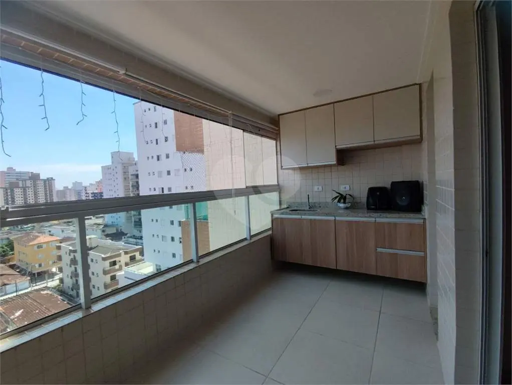 Apartamento para Venda em Praia Grande, Ocian, 2 dormitórios, 1 suíte, 2 banheiros, 2 vagas