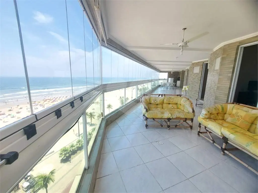 Apartamento para Venda em Praia Grande, Cidade Ocian, 4 dormitórios, 4 suítes, 6 banheiros, 2 vagas
